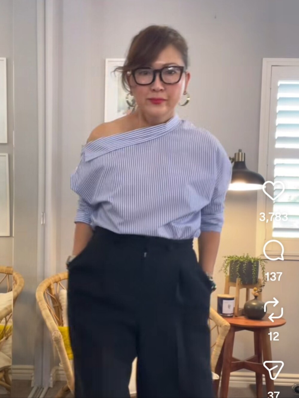 Who What Wear | Sideways blouse
